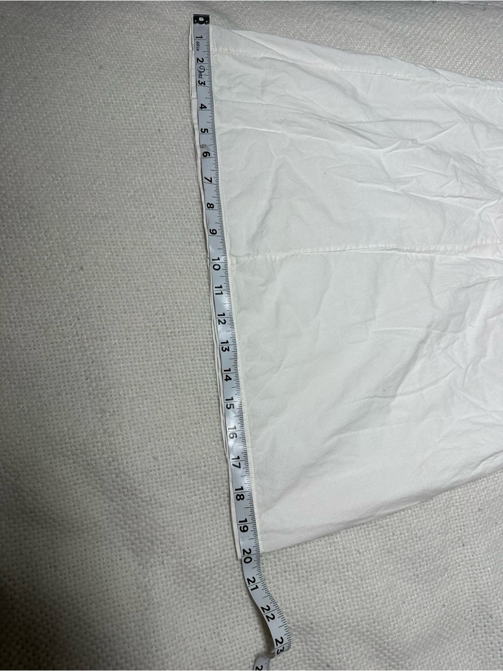 LUNALUZ White Cotton Wide Leg Palazzo Pants / Culottes – Size 3 - Picture 8 of 14